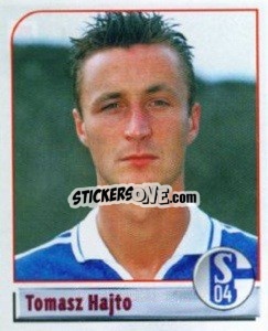 Figurina Tomasz Hajto - German Football Bundesliga 2001-2002 n. 149 - Panini