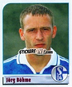 Sticker Jörg Böhme - German Football Bundesliga 2001-2002 n. 150 - Panini