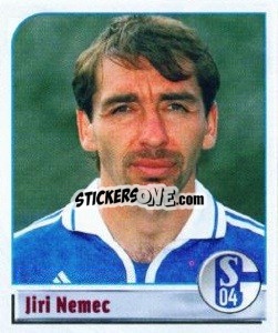 Sticker Jiri Nemec - German Football Bundesliga 2001-2002 n. 153 - Panini