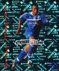 Cromo Emile Mpenza - German Football Bundesliga 2001-2002 n. 164 - Panini