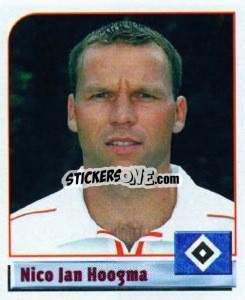 Cromo Nico Jan Hoogma - German Football Bundesliga 2001-2002 n. 201 - Panini