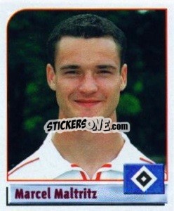Figurina Marcel Maltritz - German Football Bundesliga 2001-2002 n. 202 - Panini