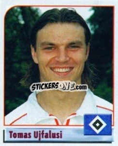 Cromo Tomas Ujfalusi - German Football Bundesliga 2001-2002 n. 205 - Panini