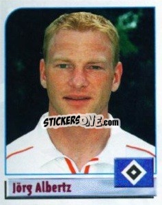 Figurina Jörg Albertz - German Football Bundesliga 2001-2002 n. 206 - Panini