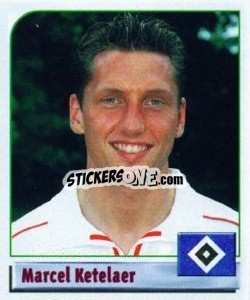 Figurina Marcel Ketelaer - German Football Bundesliga 2001-2002 n. 212 - Panini