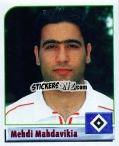 Cromo Mehdi Mahdavikia - German Football Bundesliga 2001-2002 n. 213 - Panini