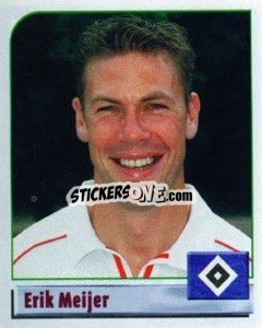 Figurina Erik Meijer - German Football Bundesliga 2001-2002 n. 214 - Panini