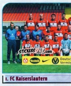 Figurina Mannschaft - German Football Bundesliga 2001-2002 n. 220 - Panini