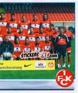 Figurina Mannschaft - German Football Bundesliga 2001-2002 n. 221 - Panini