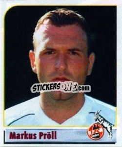Sticker Markus Pröll - German Football Bundesliga 2001-2002 n. 253 - Panini