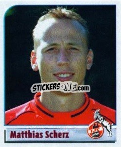 Sticker Matthias Scherz - German Football Bundesliga 2001-2002 n. 266 - Panini