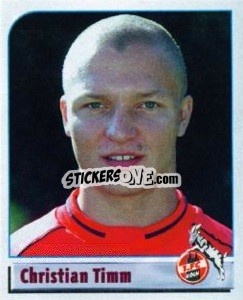 Sticker Christian Timm - German Football Bundesliga 2001-2002 n. 267 - Panini