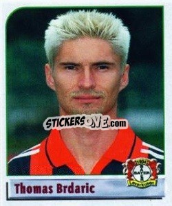 Cromo Thomas Brdaric - German Football Bundesliga 2001-2002 n. 293 - Panini