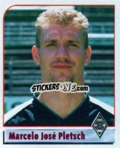 Cromo Marcelo José Pletsch - German Football Bundesliga 2001-2002 n. 313 - Panini