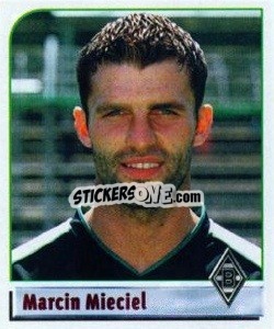 Sticker Marcin Mieciel - German Football Bundesliga 2001-2002 n. 323 - Panini
