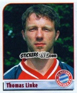Cromo Thomas Linke - German Football Bundesliga 2001-2002 n. 336 - Panini