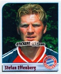 Figurina Stefan Effenberg - German Football Bundesliga 2001-2002 n. 344 - Panini