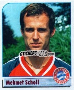 Cromo Mehmet Scholl - German Football Bundesliga 2001-2002 n. 345 - Panini