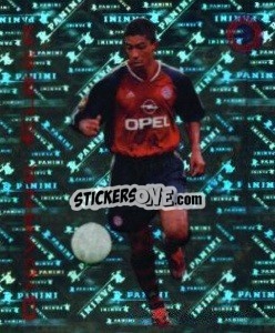 Figurina Giovane Elber - German Football Bundesliga 2001-2002 n. 353 - Panini