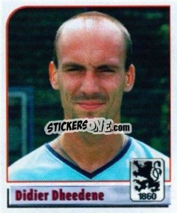 Cromo Didier Dheedene - German Football Bundesliga 2001-2002 n. 362 - Panini