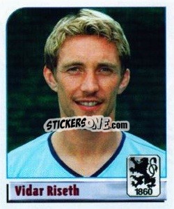 Figurina Vidar Riseth - German Football Bundesliga 2001-2002 n. 369 - Panini