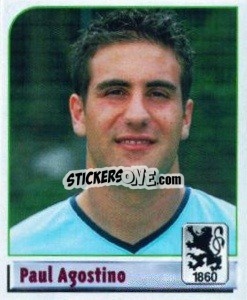 Cromo Paul Agostino - German Football Bundesliga 2001-2002 n. 375 - Panini