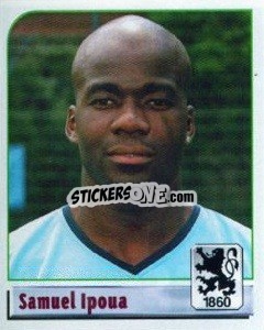 Figurina Samuel Ipoua - German Football Bundesliga 2001-2002 n. 376 - Panini