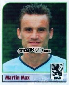 Figurina Martin Max - German Football Bundesliga 2001-2002 n. 378 - Panini