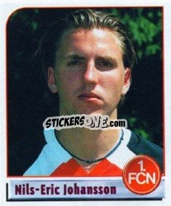 Figurina Nils-Eric Johansson - German Football Bundesliga 2001-2002 n. 390 - Panini