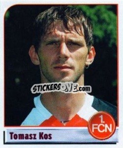 Cromo Tomasz Kos - German Football Bundesliga 2001-2002 n. 391 - Panini