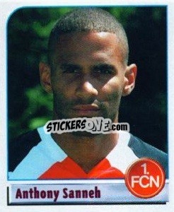Cromo Anthony Sanneh - German Football Bundesliga 2001-2002 n. 398 - Panini