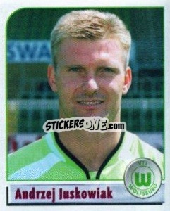 Sticker Andrzej Juskowiak - German Football Bundesliga 2001-2002 n. 483 - Panini