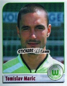 Sticker Tomislav Maric - German Football Bundesliga 2001-2002 n. 484 - Panini