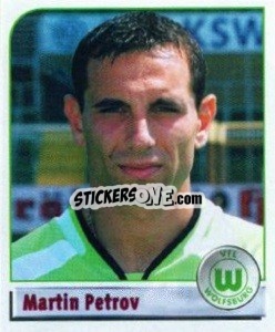 Figurina Martin Petrov - German Football Bundesliga 2001-2002 n. 485 - Panini