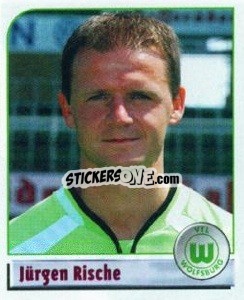 Figurina Jürgen Rische - German Football Bundesliga 2001-2002 n. 486 - Panini