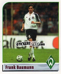 Cromo Frank Baumann - German Football Bundesliga 2001-2002 n. C - Panini