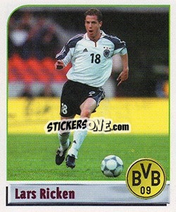 Cromo Lars Ricken - German Football Bundesliga 2001-2002 n. P - Panini