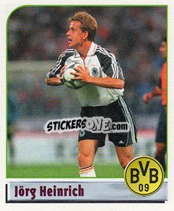 Sticker Jörg Heinrich - German Football Bundesliga 2001-2002 n. S - Panini