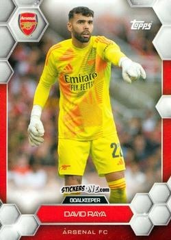 Sticker David Raya - Arsenal 2024-2025 Fan Set
 n. 1 - Topps