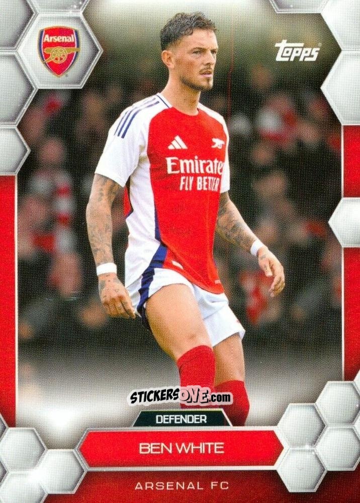 Sticker Ben White - Arsenal 2024-2025 Fan Set
 n. 2 - Topps