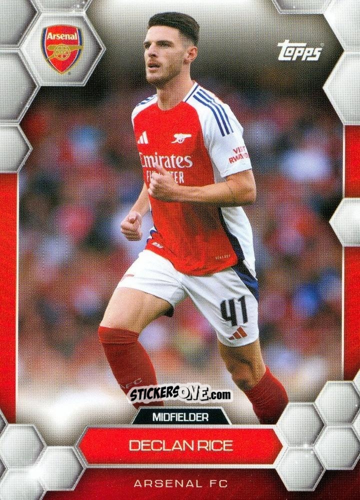 Cromo Declan Rice - Arsenal 2024-2025 Fan Set
 n. 10 - Topps