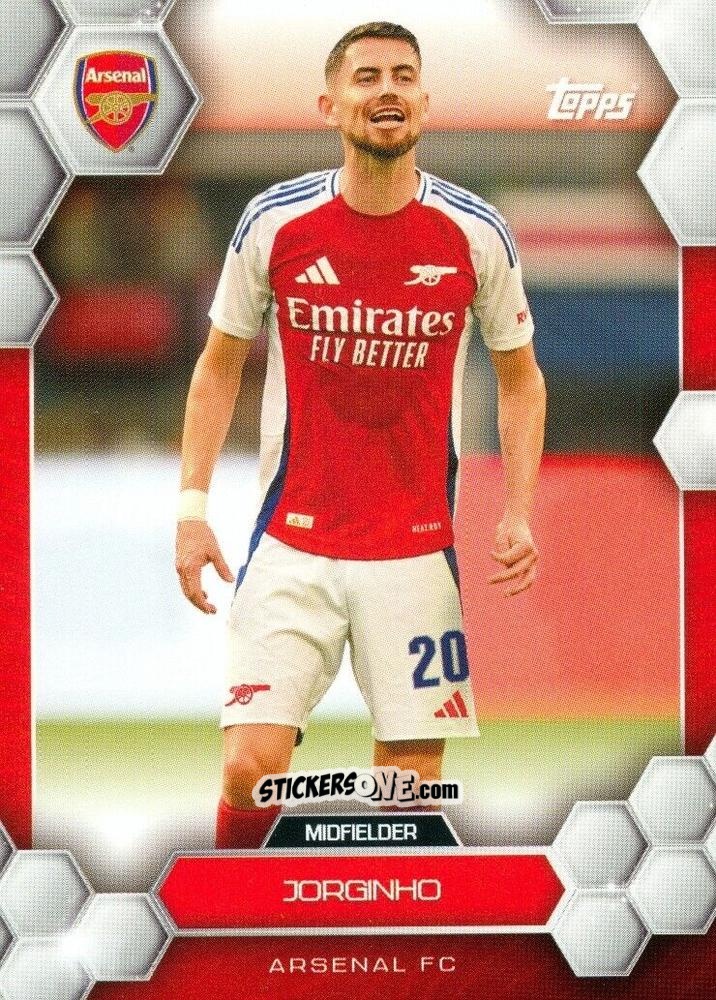Figurina Jorginho - Arsenal 2024-2025 Fan Set
 n. 11 - Topps