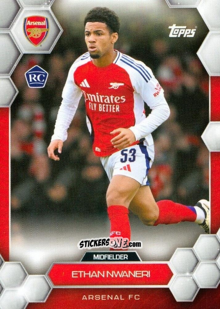 Cromo Ethan Nwaneri - Arsenal 2024-2025 Fan Set
 n. 12 - Topps