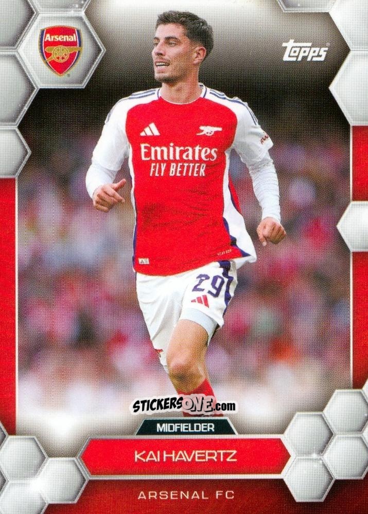 Figurina Kai Havertz - Arsenal 2024-2025 Fan Set
 n. 15 - Topps