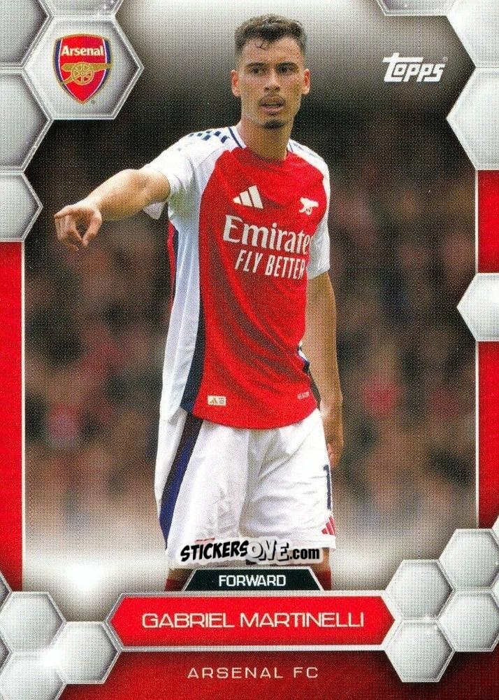 Figurina Bukayo Saka - Arsenal 2024-2025 Fan Set
 n. 18 - Topps