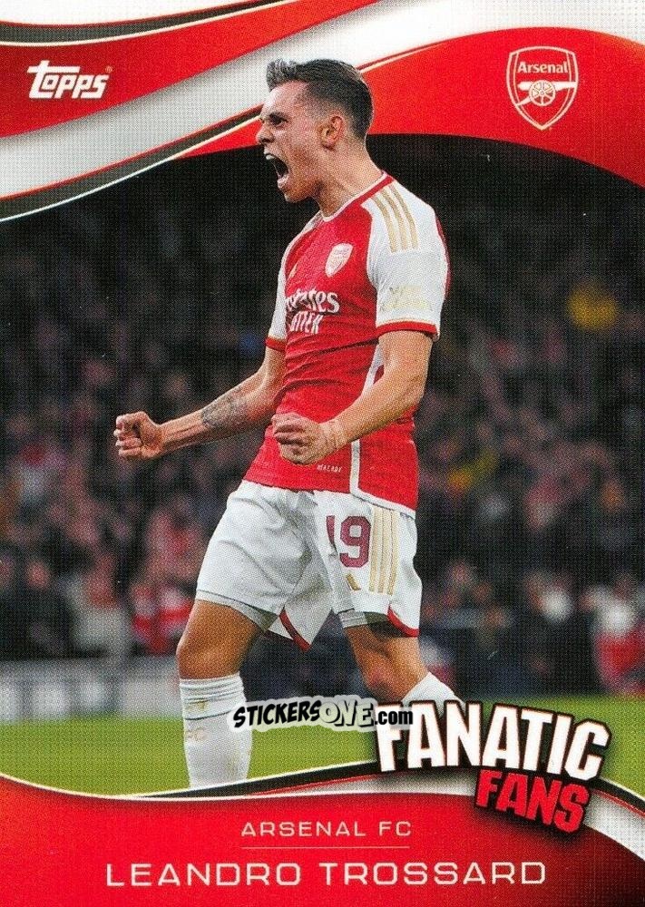 Sticker Leandro Trossard - Arsenal 2024-2025 Fan Set
 n. FF-1 - Topps