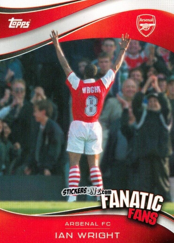 Sticker Ian Wright - Arsenal 2024-2025 Fan Set
 n. FF-2 - Topps