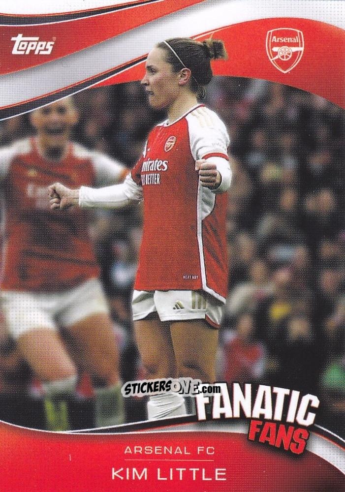 Sticker Kim Little - Arsenal 2024-2025 Fan Set
 n. FF-3 - Topps