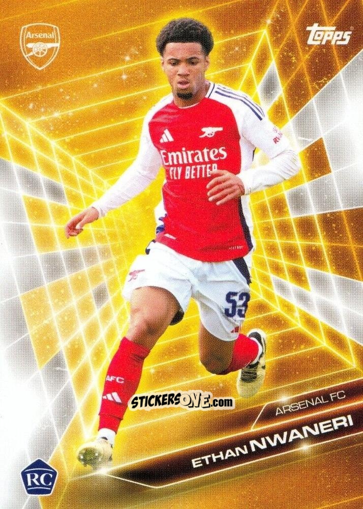 Sticker Ethan Nwaneri - Arsenal 2024-2025 Fan Set
 n. GF-3 - Topps