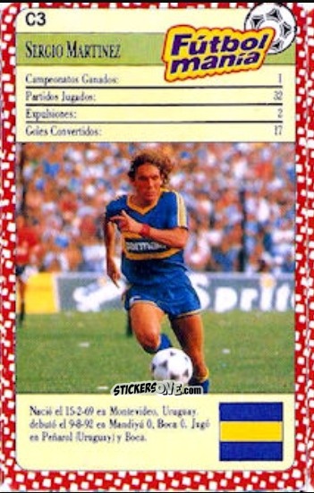 Sticker Sergio Martinez